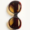Ochelari rotunzi din acetat, în stilul anilor 1960 Ochelari rotunzi din acetat, în stilul anilor 1960