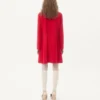 Palton compact drapat Palton compact drapat