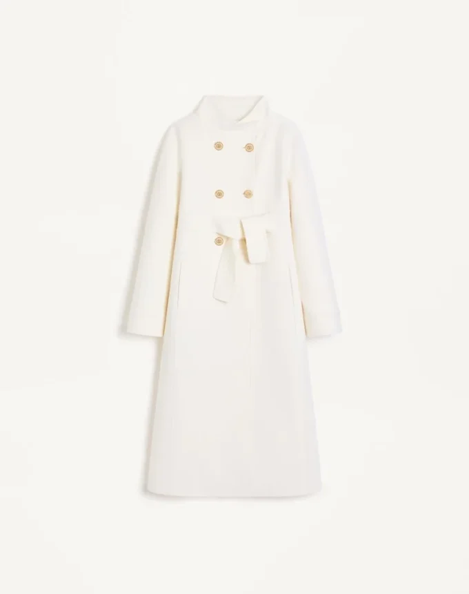 Palton compact drapat Palton compact drapat
