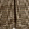 Palton din lână cu două rânduri de nasturi și model Glen Plaid de la Valentino