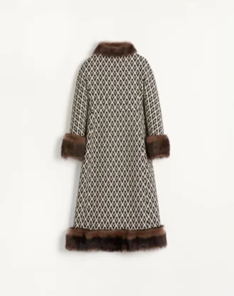 Palton Tout La V Jacquard Palton Tout La V Jacquard