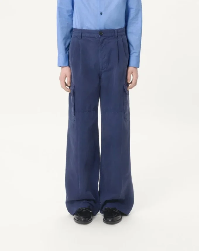 Pantaloni cargo din denim Pantaloni cargo din denim