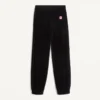 Pantaloni de jogging din chenille cu patch Chez Valentino Pantaloni de jogging din chenille cu patch Chez Valentino