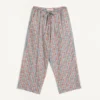 Pantaloni de pijama din muselină de bumbac cu imprimeu Voyage Imaginaire Pantaloni de pijama din muselină de bumbac cu imprimeu Voyage Imaginaire