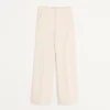 Pantaloni din bumbac cu manșete Pantaloni din bumbac cu manșete