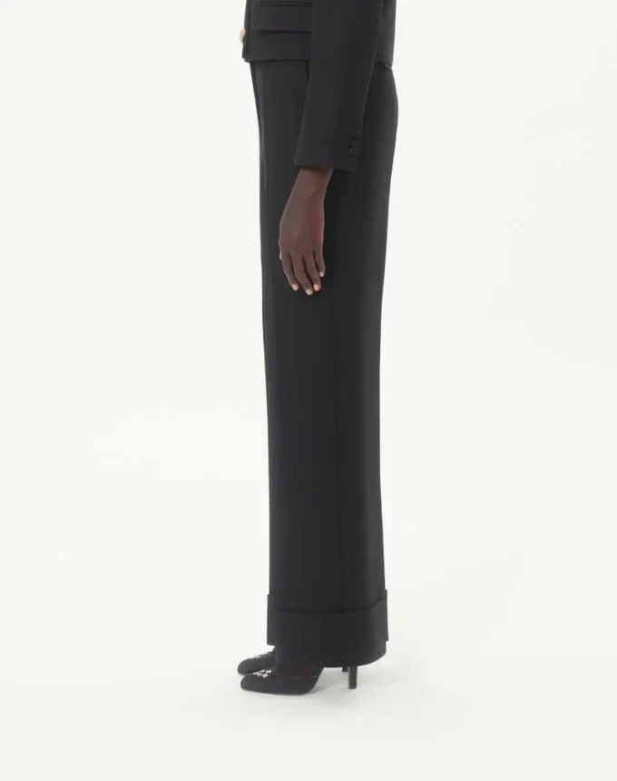 Pantaloni din crep Couture Pantaloni din crep Couture