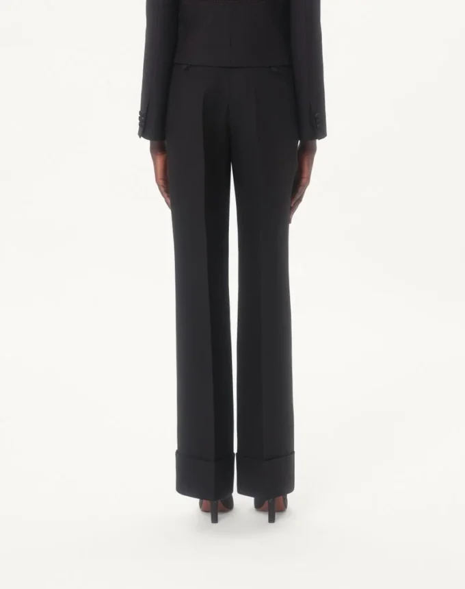 Pantaloni din crep Couture Pantaloni din crep Couture