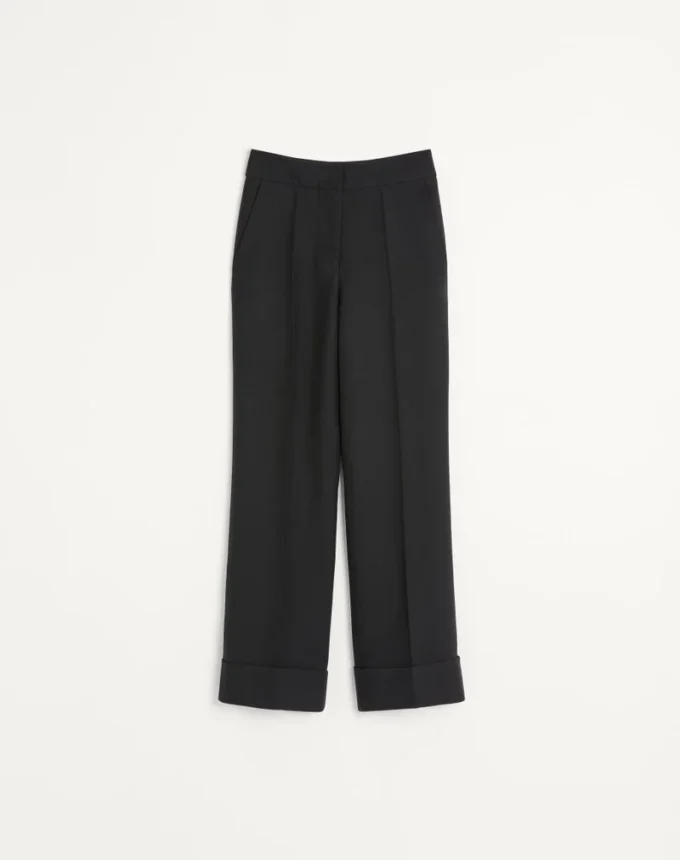 Pantaloni din crep Couture Pantaloni din crep Couture