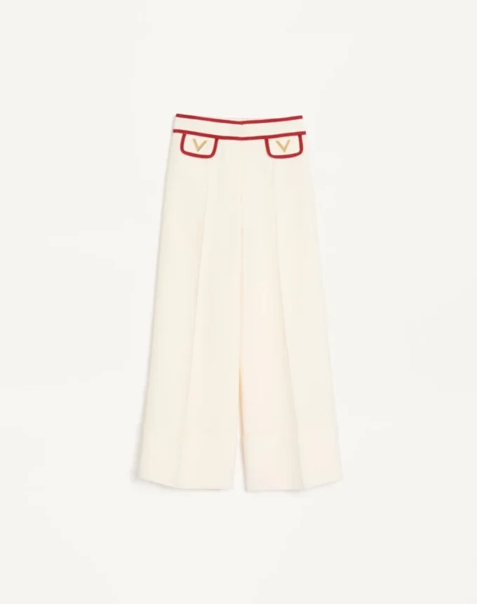 Pantaloni din crep Couture Pantaloni din crep Couture