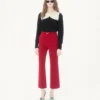 Pantaloni din crep de lână Pantaloni din crep de lână