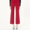 Pantaloni din crep de lână Pantaloni din crep de lână