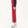 Pantaloni din crep de lână Pantaloni din crep de lână