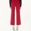 Pantaloni din crep de lână Pantaloni din crep de lână