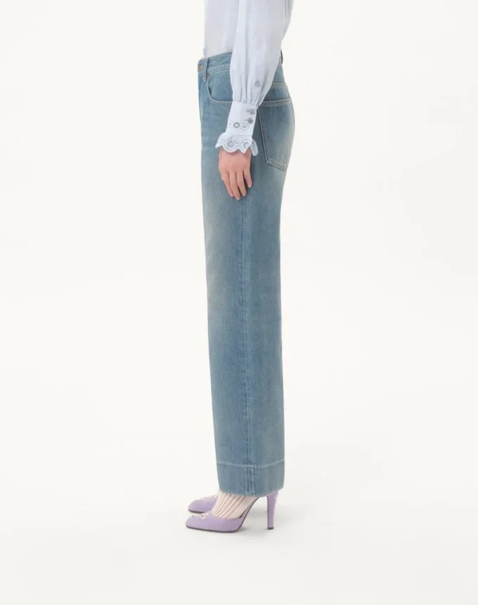 Pantaloni din denim Pantaloni din denim