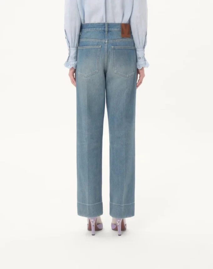 Pantaloni din denim Pantaloni din denim