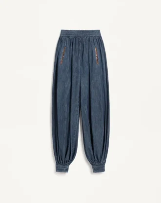 Pantaloni din denim chambray