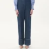 Pantaloni din denim chambray Pantaloni din denim chambray