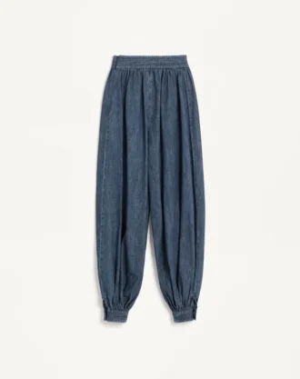 Pantaloni din denim chambray