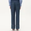 Pantaloni din denim chambray Pantaloni din denim chambray