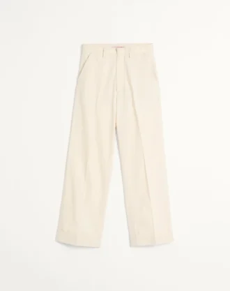 Pantaloni din denim cu manșetă