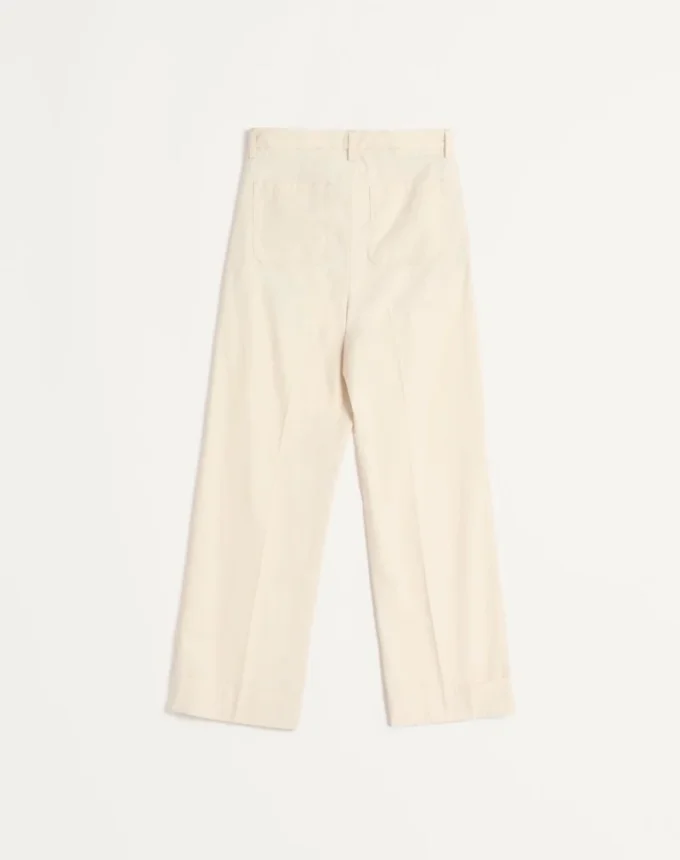 Pantaloni din denim cu manșetă Pantaloni din denim cu manșetă