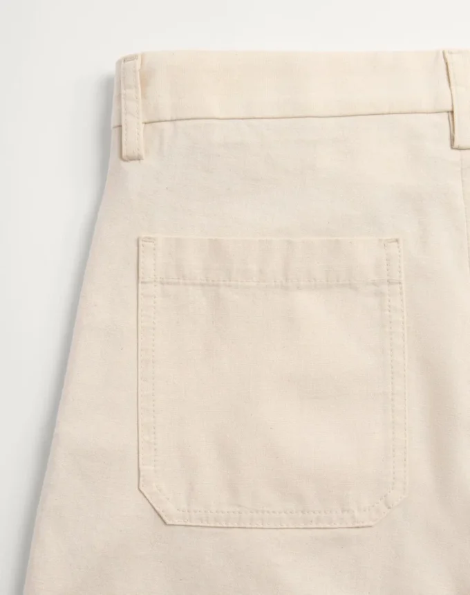 Pantaloni din denim cu manșetă Pantaloni din denim cu manșetă
