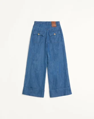 Pantaloni din denim ușor