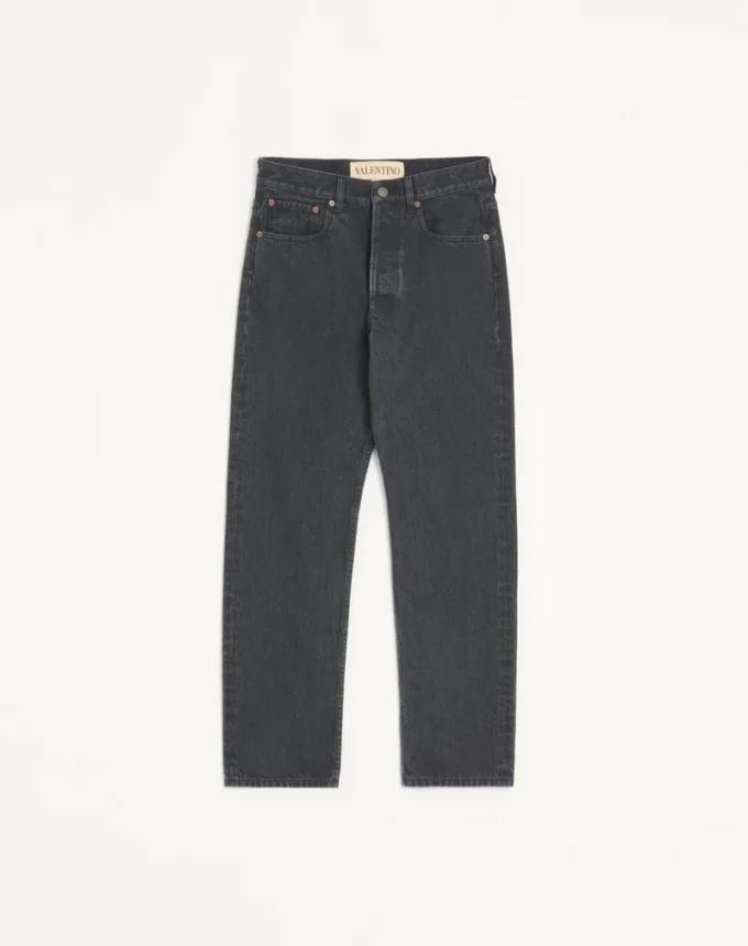 Pantaloni din denim Valentino
