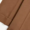 Pantaloni din gabardină cu manșete din nailon