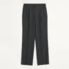 Pantaloni din gabardină de lână Pantaloni din gabardină de lână