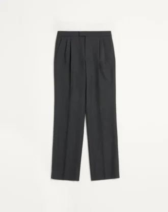 Pantaloni din gabardină de lână