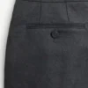 Pantaloni din gabardină de lână Pantaloni din gabardină de lână