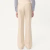 Pantaloni din gabardină de lână Pantaloni din gabardină de lână