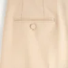 Pantaloni din gabardină de lână Pantaloni din gabardină de lână