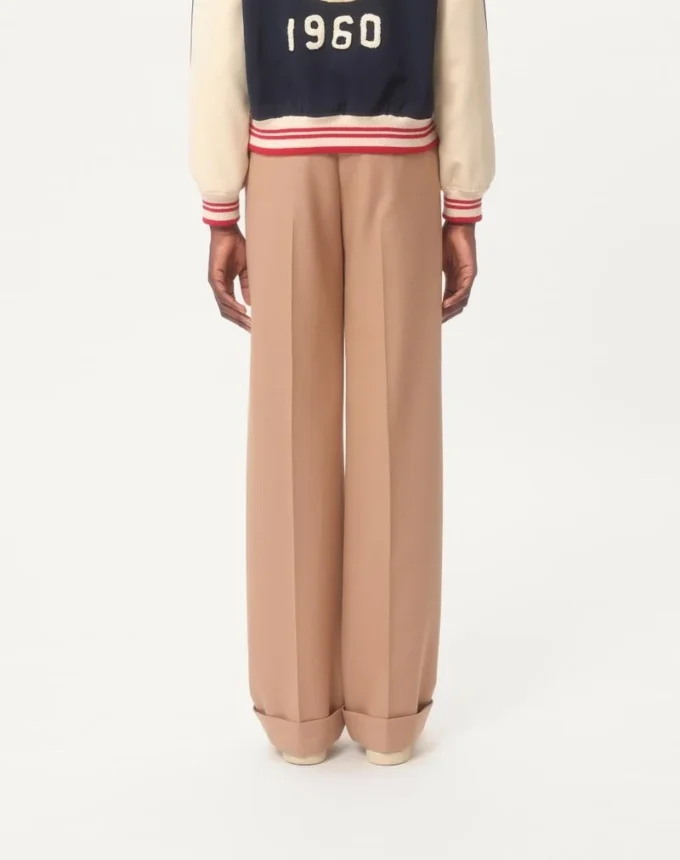 Pantaloni din lână Pantaloni din lână
