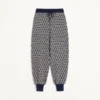 Pantaloni din lână Jacquard Toute La V Pantaloni din lână Jacquard Toute La V