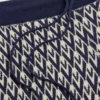 Pantaloni din lână Jacquard Toute La V Pantaloni din lână Jacquard Toute La V