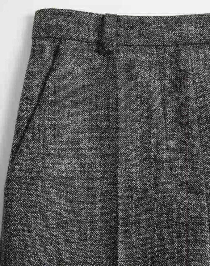 Pantaloni din lână Mouliné Pantaloni din lână Mouliné