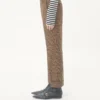 Pantaloni din lână Valentino cu model Glen Plaid și revere
