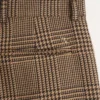 Pantaloni din lână Valentino cu model Glen Plaid și revere