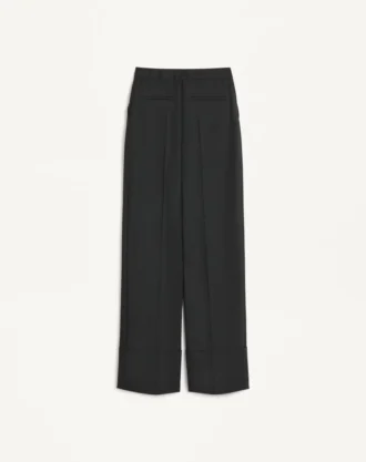 Pantaloni din lână virgină