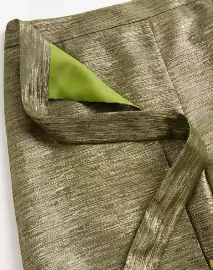 Pantaloni din lurex cu imprimeu Voyage Imaginaire Pantaloni din lurex cu imprimeu Voyage Imaginaire
