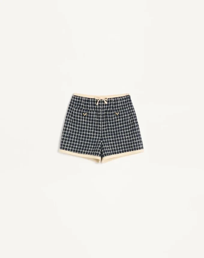Pantaloni scurți din bouclé Pantaloni scurți din bouclé