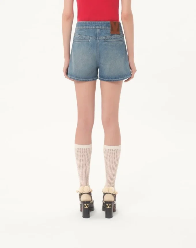 Pantaloni scurți din denim Pantaloni scurți din denim