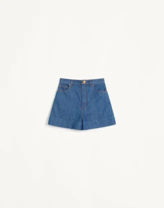 Pantaloni scurți din denim ușor Pantaloni scurți din denim ușor