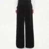 Pantaloni Valentino din catifea de bumbac