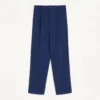 Pantaloni Valentino din gabardină de bumbac