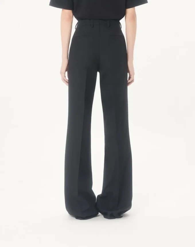 Pantaloni Valentino din gabardină de nailon