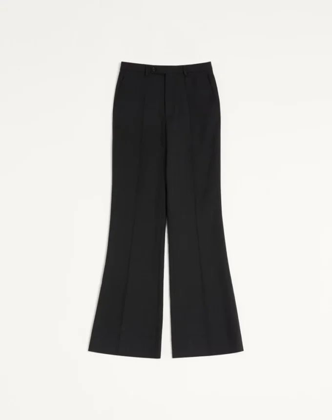 Pantaloni Valentino din gabardină de nailon