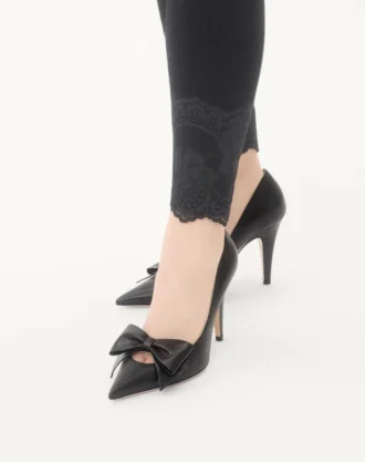 Pantofi Bowow din piele de capră 100 mm